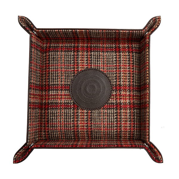 Wolf WM Brown Snap Coin/Valet Tray